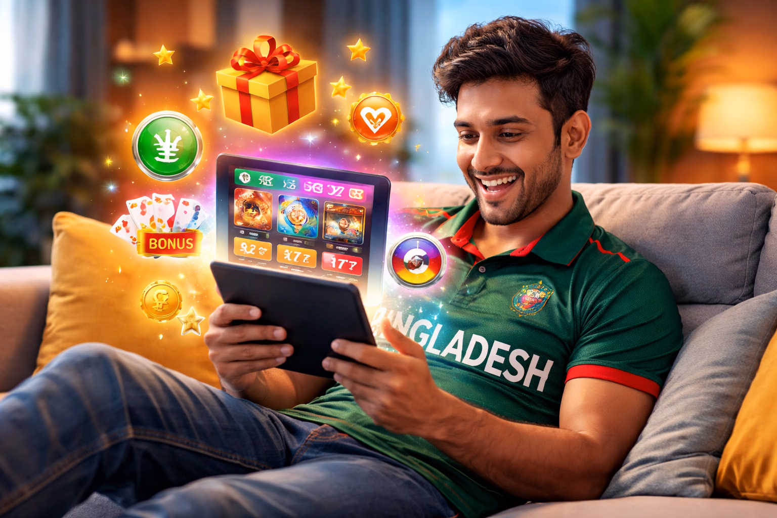 777TK player dashboard showing bet history, active bonuses, and wallet oversight for Bangladesh members